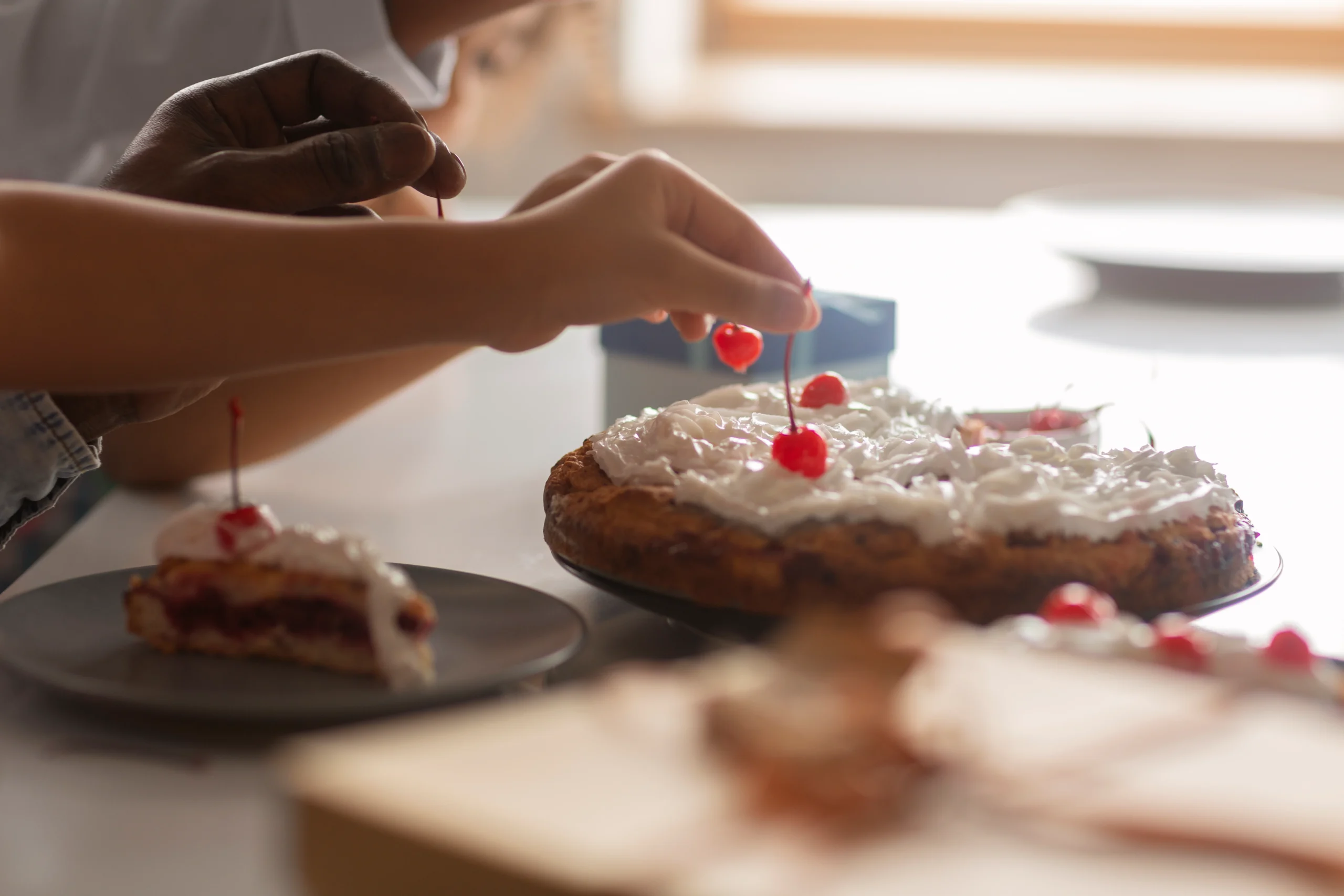 How do you bake a cake from scratch